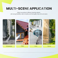 Electric Pressure Washer – 2.0 GPM High-Power Cleaning Machine with Foam Cannon for Cars, Patios & Outdoor Surfaces