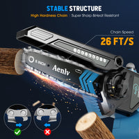 6-inch Mini Chainsaw, Shipped From FBA Warehouse, Banned Platform Walmart Temu