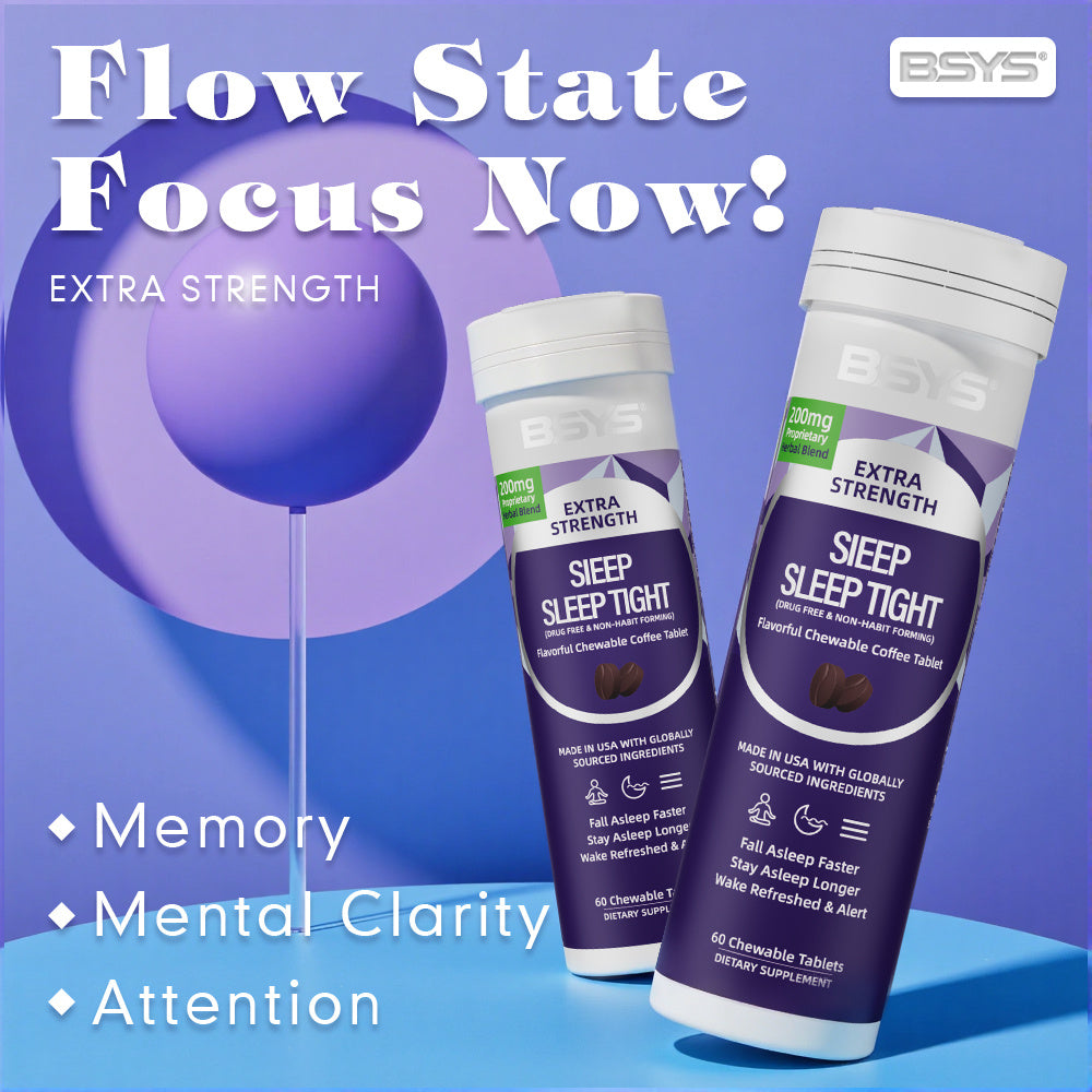 BSYS Coffee Flavor But Make It Sleepy These Sleep-support Chews Taste Like Your Favorite Brew No Jitters Just Cozy Vibes To Drift Off Easy SleepHacks CoffeeLoversDream