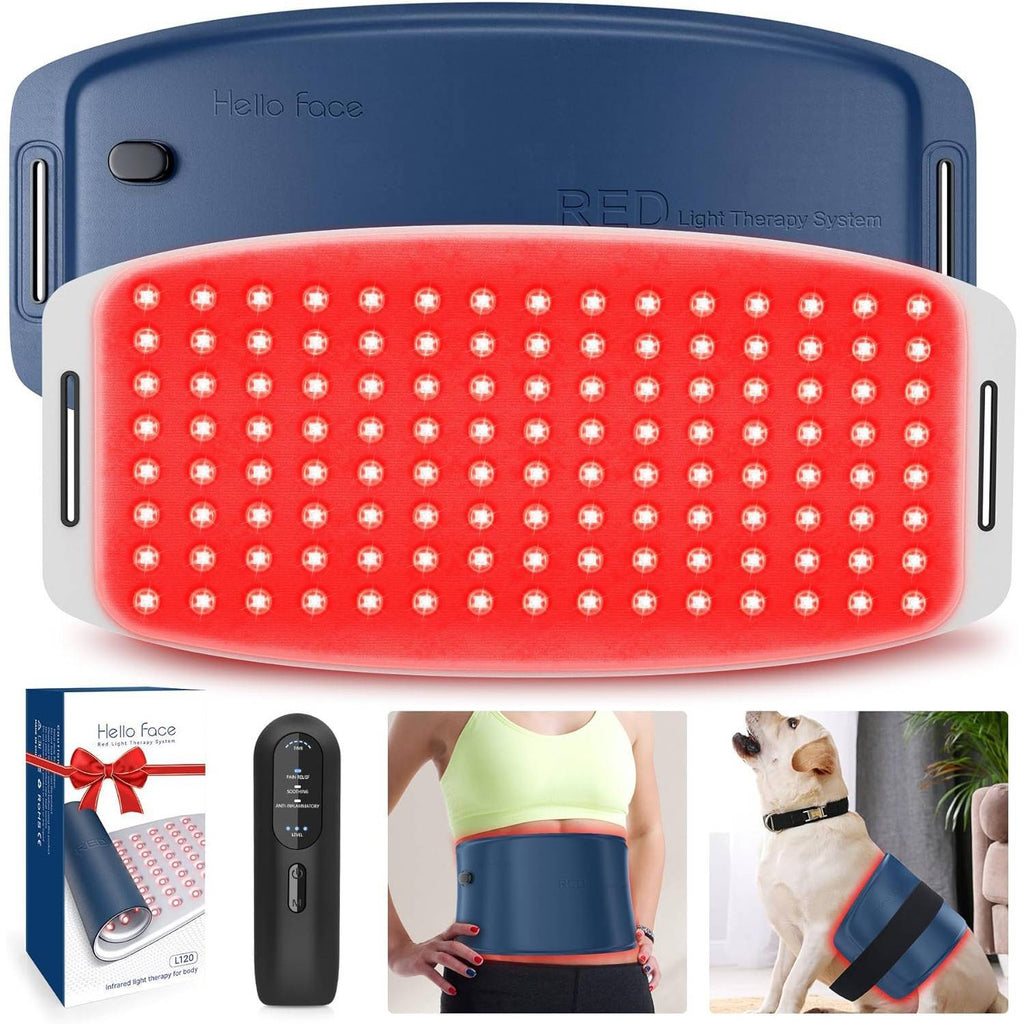 Wireless Red Light Therapy Belt – 3000mAh Rechargeable, Full-Body Relief