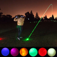 LED Flashing Golf Ball – Light-Up Design for Night Practice & Play