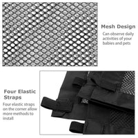 Portable Mesh Safety Gate – Pet & Baby Guard for Doors, Stairs, and Hallways