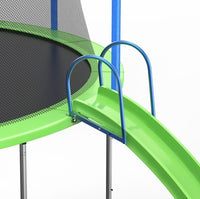12ft Backyard Trampoline with Slide, Swings & Basketball Hoop – ASTM‑Approved Outdoor Play Set for Kids & Adults