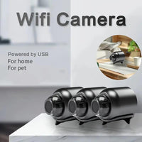 X5 Wireless Home Security Camera – 720P HD, WiFi, Magnetic Bracket, USB & Battery Power, Indoor/Outdoor Use