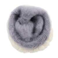 Women's Winter Knitted Gloves – Soft Acrylic Blend, Jacquard Texture, Stretch Fit for Cold Weather