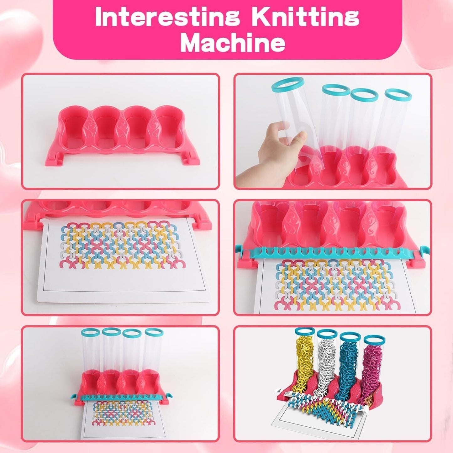 DIY Bracelet & Accessory Weaving Kit β Creative Craft Set for Girls with Loom, Threads & Instructions