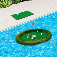 Floating Golf Green Oval Floating Chipping For Pool