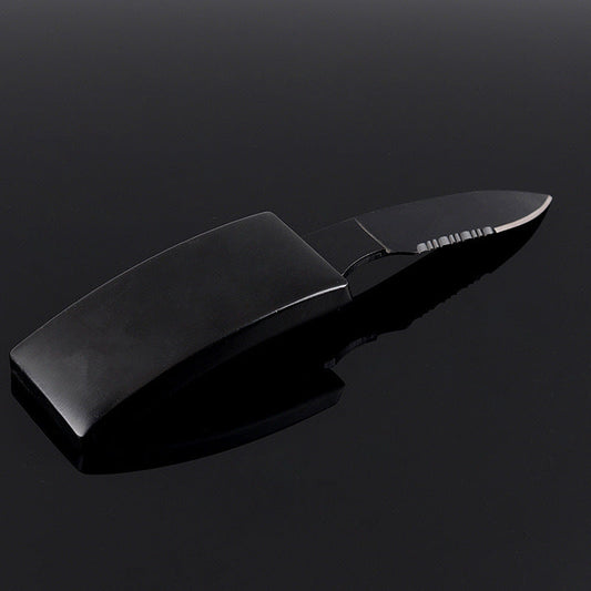 Knife Belt – Tactical Survival Tool with 3Cr13 Stainless Steel Blade & All‑Steel Handle Concealed Outdoor Utility Knife