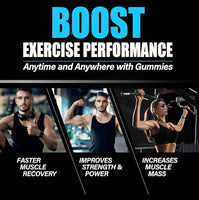 Creatine Gummies – 120 Count Bottle