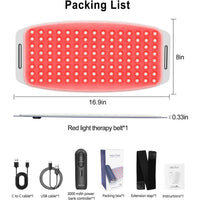 Wireless Red Light Therapy Belt – 3000mAh Rechargeable, Full-Body Relief