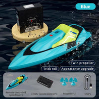 4DRC S5 High-Speed RC Boat – 20MPH Racing, Self-Righting, Multiplayer Fun