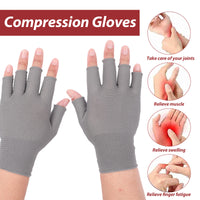 Houkea Joint Compression Gloves – Wrist Support for Stiff Hands, Sore Joints & Swollen Wrist