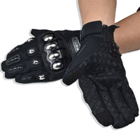 Off-Road Motorcycle Riding Gloves – Alloy Protective Shell, Anti-Slip Palm, Breathable Fit