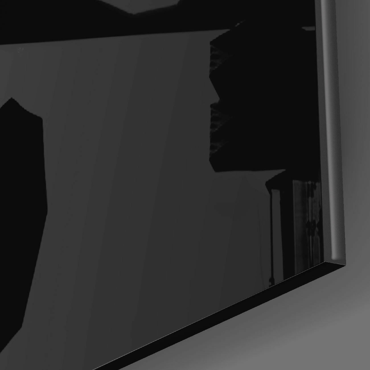 Michael Jordan Tempered Glass Wall Art – Ultra‑HD Print, Glossy Finish, Easy Mounting