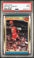 1988 Fleer All‑Star Michael Jordan #120 Basketball Card – PSA 9 Mint  Graded Collectible