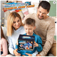 Remote Control Stunt Car Shark RC Toy – 360° Rotating, LED Lights, Outdoor RC Car for Kids (Blue)