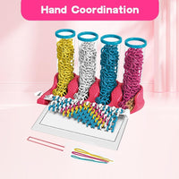 DIY Bracelet & Accessory Weaving Kit β Creative Craft Set for Girls with Loom, Threads & Instructions
