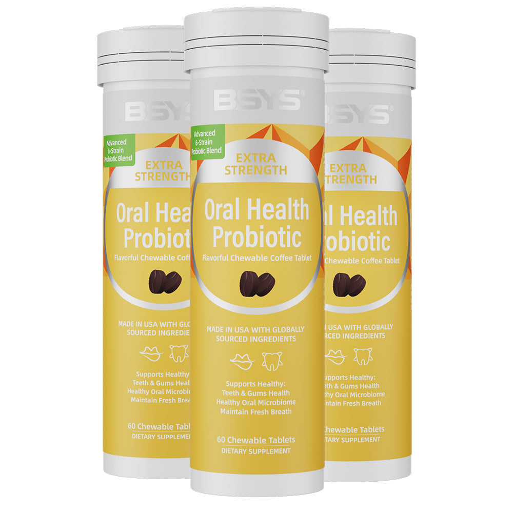 BSYS Coffee Lovers Meet Your New Obsession Oral Probiotic Chews That TASTE LIKE COFFEE High-quality Supplements For Your Mouth No Gross Aftertaste, Just That Rich, Roasty Vibe. Game Changer