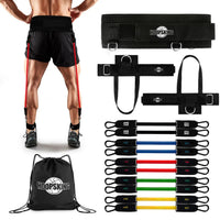 HoopsKing Vertical Jump Trainer – Waist to Heels Resistance Bands  Explosive Power, Speed & Jump Height