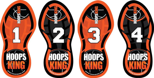 HoopsKing Basketball Footwork Training Mat Steps – Master Pivots, Positioning & Moves Faster