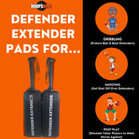 Defender Extender™ Basketball Training Pads – Simulate Taller, Longer, More Athletic Defenders for Game‑Ready Skills