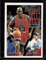1993‑94 Topps All‑Star Michael Jordan Basketball Card  Vintage Collectible NBA Card