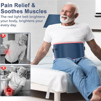 Wireless Red Light Therapy Belt – 3000mAh Rechargeable, Full-Body Relief