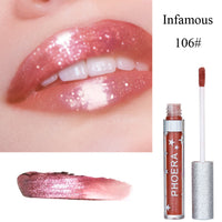 Candy Color Glitter Lip Gloss – Moisturizing Waterproof Liquid Lipstick for Long‑Lasting Shine
