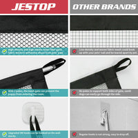 Portable Mesh Safety Gate – Pet & Baby Guard for Doors, Stairs, and Hallways