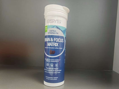BSYS Brain Focus  Coffee Flavor  These Chewable Supplements Taste Like Your Morning Brew Keep You Sharp And Skip The Jitters FocusHacks  CoffeeLoversWin