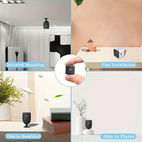 Modern Tech Cube Smart Home Camera – 4K Ultra HD, 360° Panoramic View, Alexa/Google/Apple HomeKit Compatible
