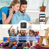 Modern Tech Cube Smart Home Camera – 4K Ultra HD, 360° Panoramic View, Alexa/Google/Apple HomeKit Compatible