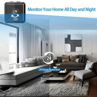 Modern Tech Cube Smart Home Camera – 4K Ultra HD, 360° Panoramic View, Alexa/Google/Apple HomeKit Compatible