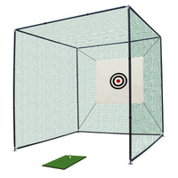 Golf Practice Net Cage with Metal Frame – Indoor & Outdoor Hitting Kit