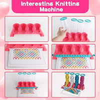 DIY Bracelet & Accessory Weaving Kit – Creative Craft Set for Girls with Loom, Threads & Instructions