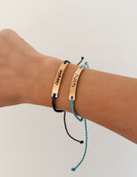 Blue Highs and Lows Bracelet