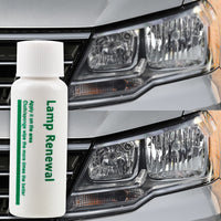 Automobile Headlight Repair Liquid – DIY Restoration Kit for Oxidized, Yellowed, or Scratched Lenses