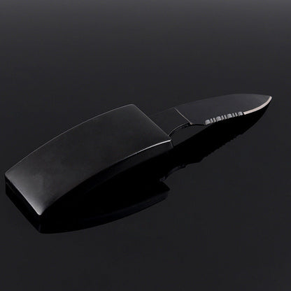 Knife Belt – Tactical Survival Tool with 3Cr13 Stainless Steel Blade & All‑Steel Handle Concealed Outdoor Utility Knife
