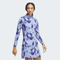 Adidas Ultimate365 Blue Spark Printed Quarter Zip