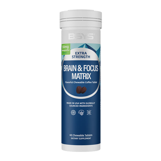 BSYS Brain Focus  Coffee Flavor  These Chewable Supplements Taste Like Your Morning Brew Keep You Sharp And Skip The Jitters FocusHacks  CoffeeLoversWin
