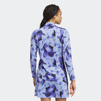 Adidas Ultimate365 Blue Spark Printed Quarter Zip