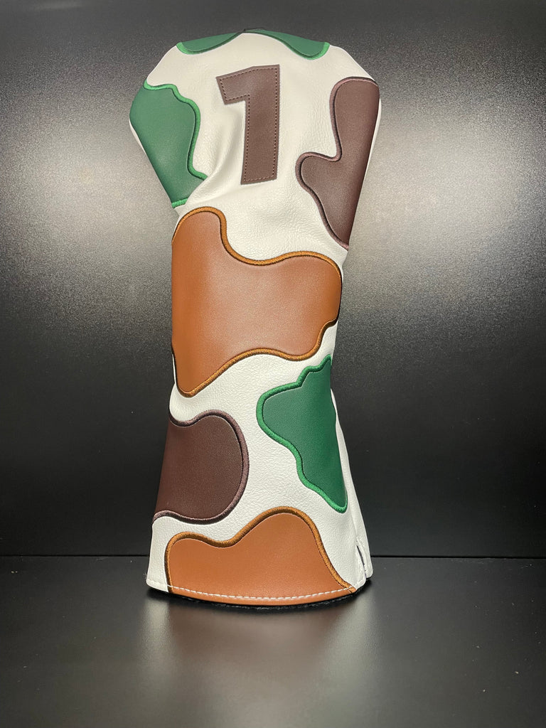 Cow Print Camo Headcover