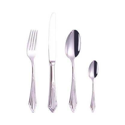 304 Stainless Steel Portable Tableware Set – Folding Knife, Fork, Spoon & Chopsticks  Detachable, Durable & Travel‑Ready