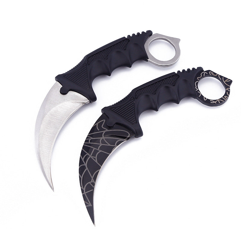 Outdoor Tactical Wilderness Survival Claw Knife – 3Cr13Mov Stainless Steel, 19cm Fixed Blade with Sheath