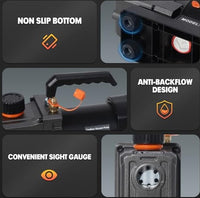 Mayoki Cordless 2.5CFM Vacuum Pump Kit – Compatible with Dewalt 20V MAX, 4.0Ah Battery, Oil‑Gas Separation, Low Noise Design