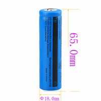 10‑Pack Li‑ion Rechargeable Batteries – 3000mAh 3.7V 18650 Cells for Flashlights, Tools & Portable Devices (Blue)