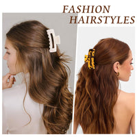 4pcs Tortoise Hair Claw Clips – 3.15