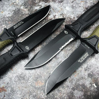 Goebel Infantry Tactical Wilderness Survival Straight Knife – Fixed Blade Outdoor & Self‑Defense Carry Knife