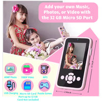 Kids Smartphone Button Camera Video Games Educational Toddler Toy