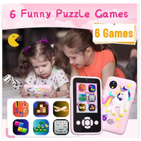 Kids Smartphone Button Camera Video Games Educational Toddler Toy